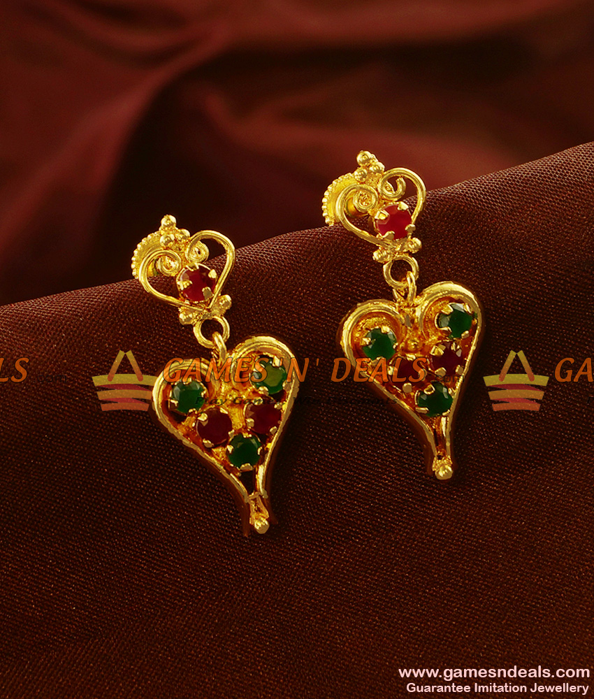 ER540 - Lovers Choice Valentine Heartin Design Imitation Earrings Online ER540 - Lovers Choice Valentine Heartin Design Imitation Earrings Online