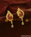 ER550 - Bollywood Design Full Zircon Stone Attractive Party Wear Earrings Online