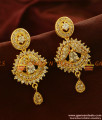 ER556 - Attractive Unique Full Zircon Stone Kerala Danglers Imitation Ear Rings