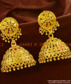 ER592 - South Indian Umbrella Design Very Big Jhumki Bridal Imitation Wear Ear Rings