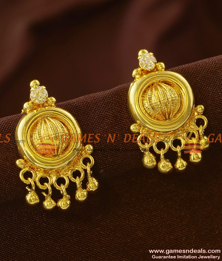 ER701 - Shiny College Wear Fashion Imitation Earring Low Price Online