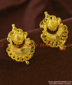 ER716 -  Beautiful Kerala Pattern Medium Size Daily Wear Imitation Ear Rings