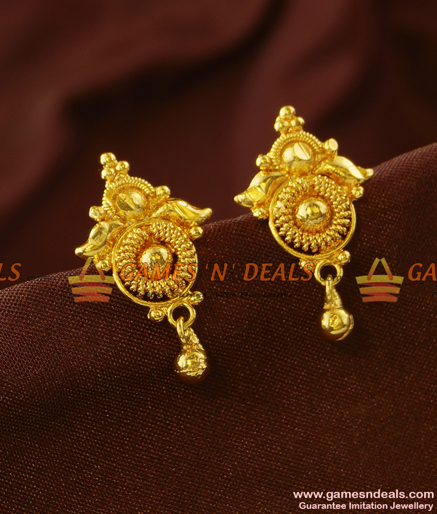 ER761 - Small Flower Design Single Drop Stud Imitation Earrings Online ER761 - Small Flower Design Single Drop Stud Imitation Earrings Online