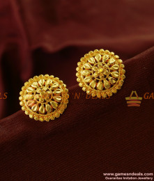 Big Six Petal Imitation Stud Guarantee Imitation Ear Rings ER792