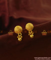 Daily College Wear Real Gold Like Rain Drops Teenage Earrings Online - ER803