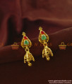 Semi Precious AD Stone Daily Wear Imitation Jhumki for Women - ER806