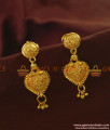 ER815 - Chidambara One Gram Gold Plated Guarantee Plain Earrings