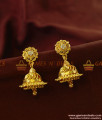 ER836 - Traditional Single White Stone Jhumki | Jhumka for Women Online ER836 - Traditional Single White Stone Jhumki | Jhumka for Women Online