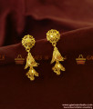 ER855 - Double Aduku Cone Jhumki Slender Earring Design Daily Wear