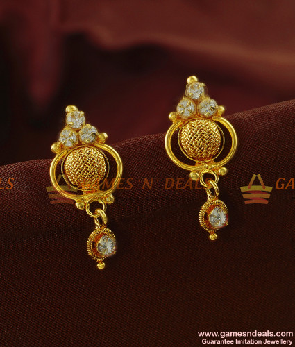 2 Grams 18ct Gold, Earrings - Christopher William Sydney Australia -  Antique, ruby, coral and tribal jewellery