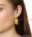 ER896 - Traditional Pure Gold Plated Genuine Guarantee Earring Design