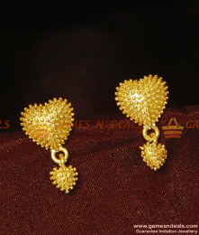 ER914 - Heart Shaped Trendy Stud Design for Women