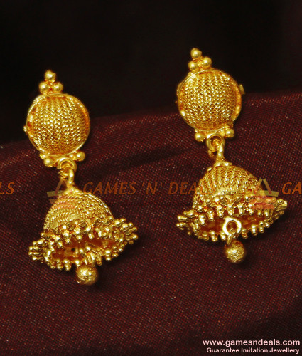 GRT Gold Antique Chandbali Hook Type Fancy Earrings From 3 Gram To 23 Gram  | Gold Earrings Shopping - YouTube