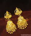 Simple Pure Gold Plated Kerala Guarantee Earring Design ER944