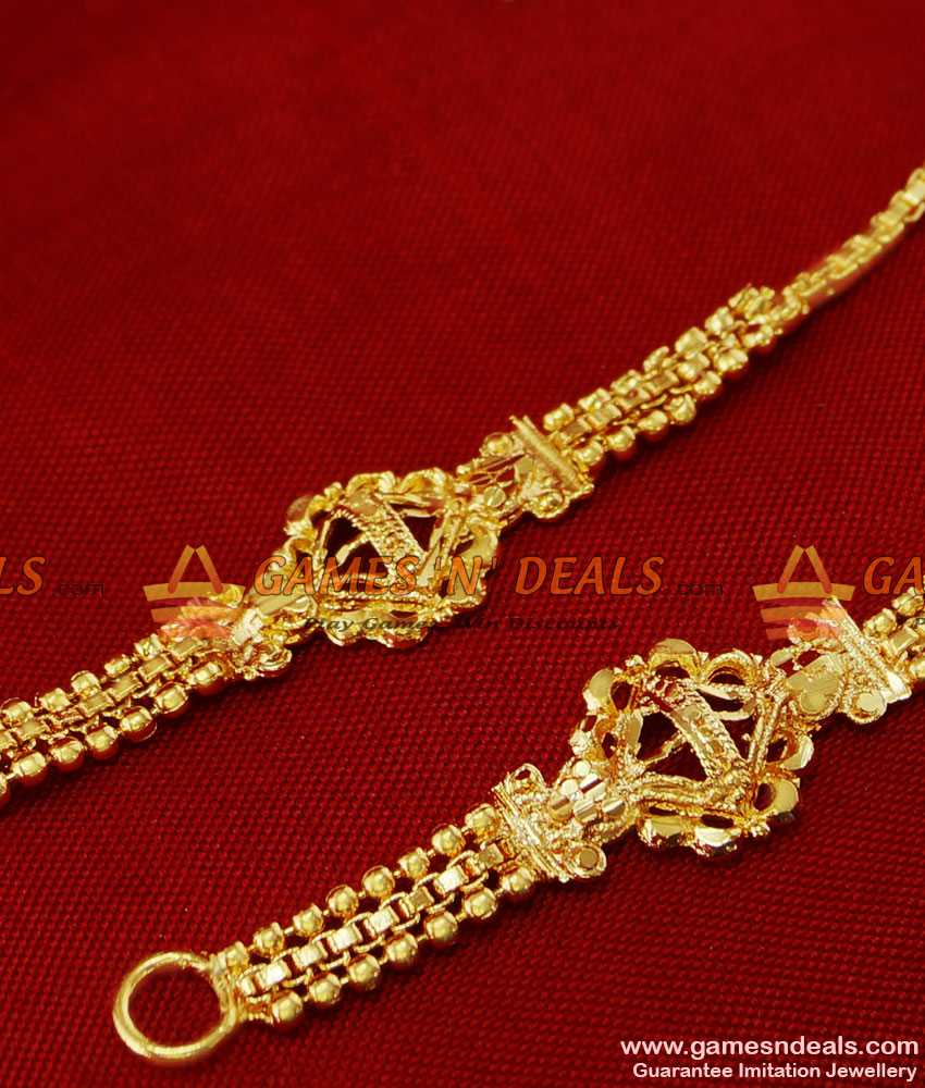 MATT03 - Gold Plated Traditional Side Maattal Design Imitation Jewelry Buy Online