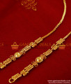 MATT05 - Gold Plated Traditional Side Maattal Oval Design Imitation Jewelry Online