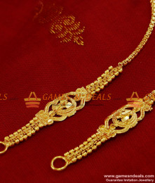 MATT06 - Gold Plated Traditional Side Maattal Design Imitation Jewelry Buy Online MATT06 - Gold Plated Traditional Side Maattal Design Imitation Jewelry Buy Online