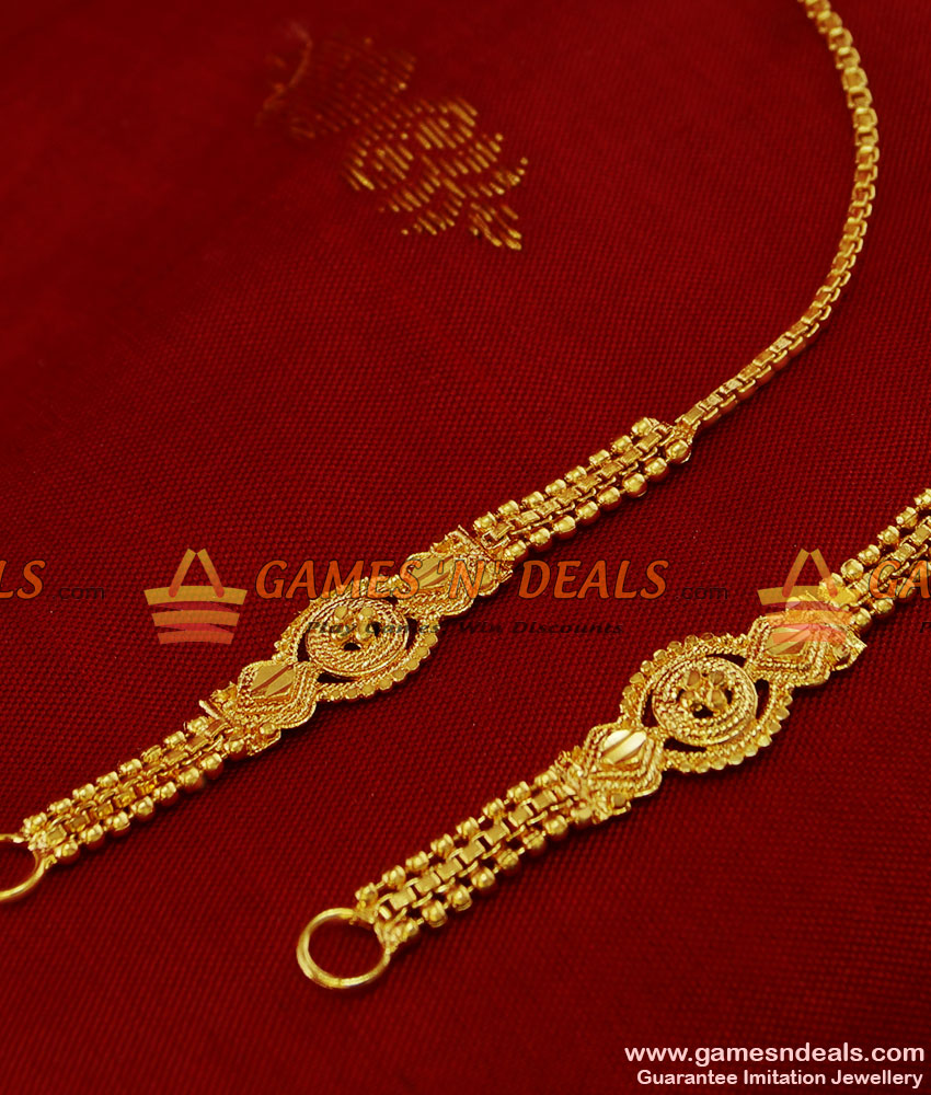 MATT07 - Gold Plated Traditional Side Maattal Design Imitation Jewelry Buy Online