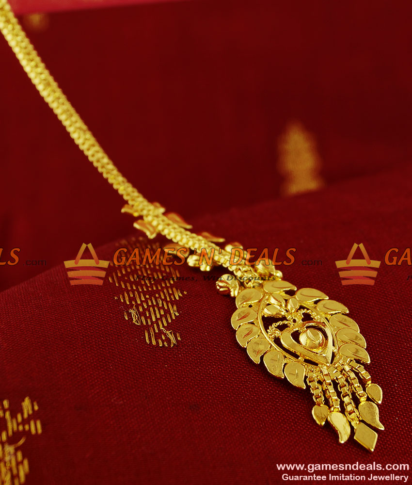 NCHT05 - Medium Size Gold Plated Traditional Nethi Chutti Design Buy Online
