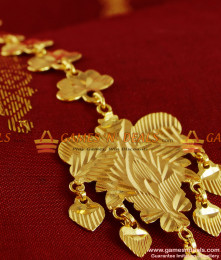 NCHT06 - Big Size Gold Plated Traditional Bridal Nethi Chutti Design Buy Online NCHT06 - Big Size Gold Plated Traditional Bridal Nethi Chutti Design Buy Online