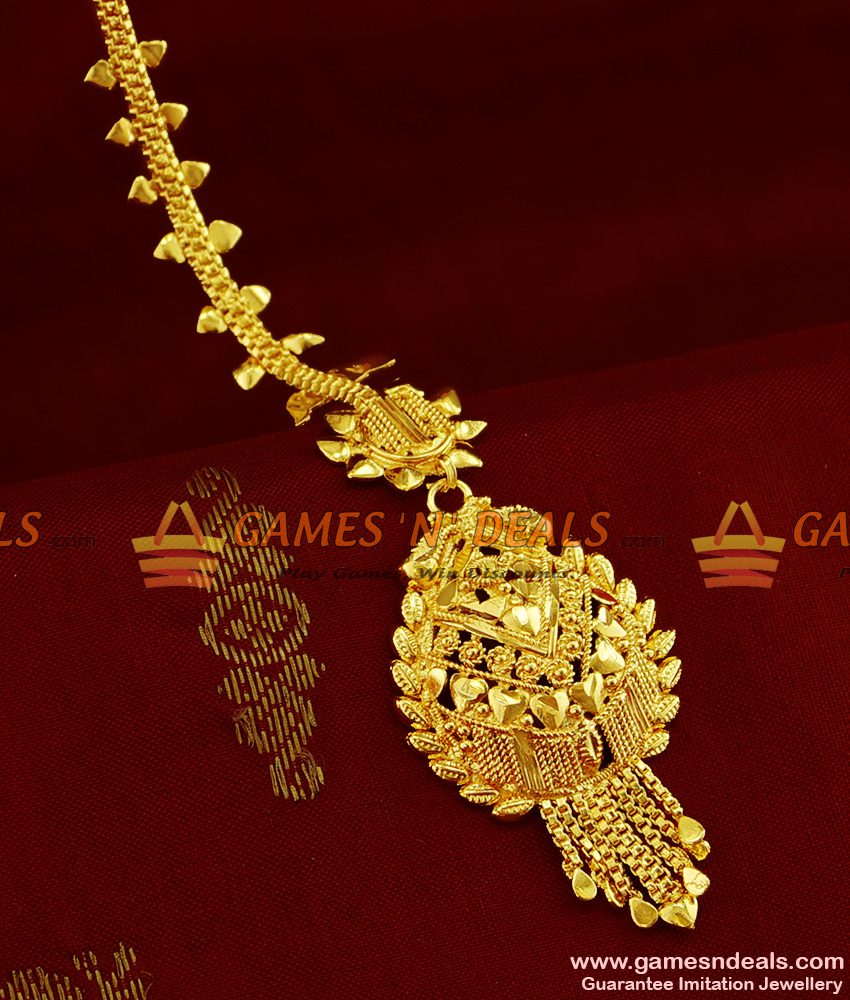 NCHT14 - Medium Size Maang Tikka Guarantee Imitation Jewelry Low Price