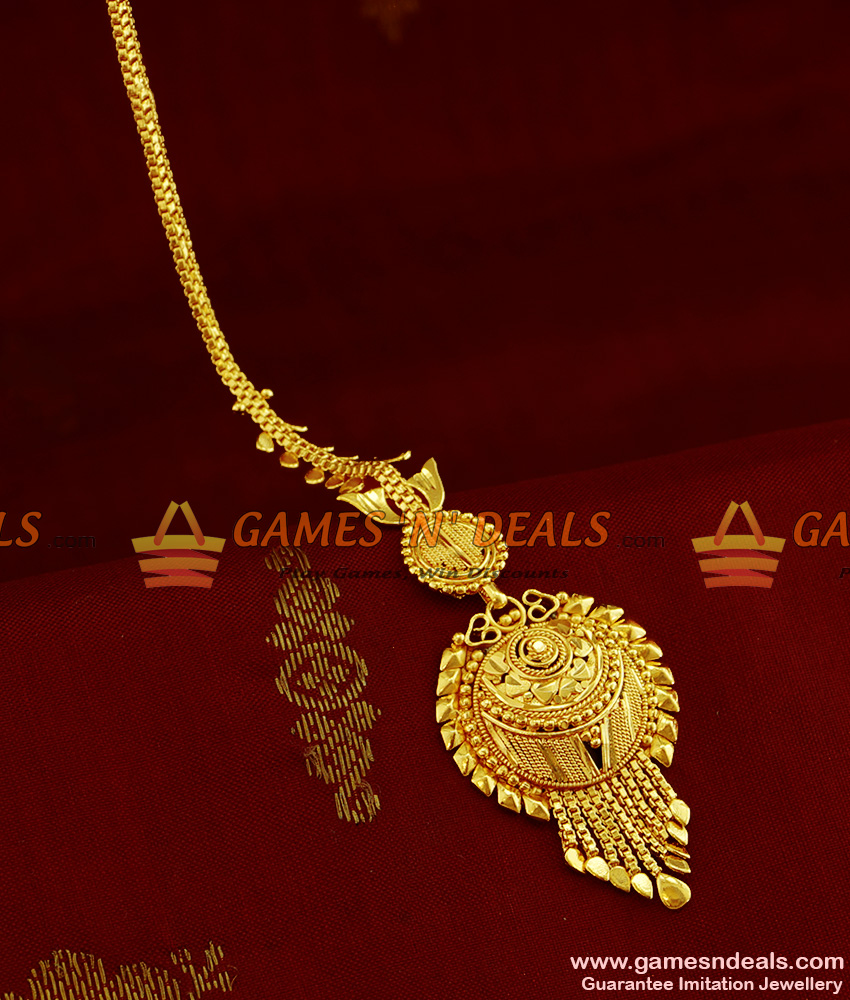 NCHT15 - Medium Size Maang Tikka Guarantee Imitation Jewelry Low Price