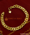 BRAC010 - Heavy Men's Wear Gold Plated Imitation Bracelet Best Selling Jewelry Online