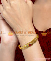 Ruby Stone Open Type Imitation Bracelet Buy Online BRAC021