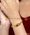 Leaf Design AD Stone Imitation Bracelet for Women Online BRAC022