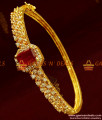 Grand Big Ruby Stone Design Imitation Bracelet for Women Online BRAC024
