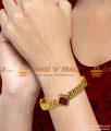 Grand Ruby Stone Design Imitation Bracelet for Women Online BRAC027