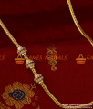 MCH026 - Beaded Zircon Stone Mogappu Chain Attractive South Indian Imitation Jewelry