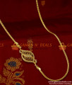 MCH029 - Unique Grand AD Stone Leaf Dollar Mogappu Chain Knitted Design Online