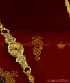 MCH048 - Aiympon AD Stone Mogappu Dollar Daily Wear Wheat Chain Design
