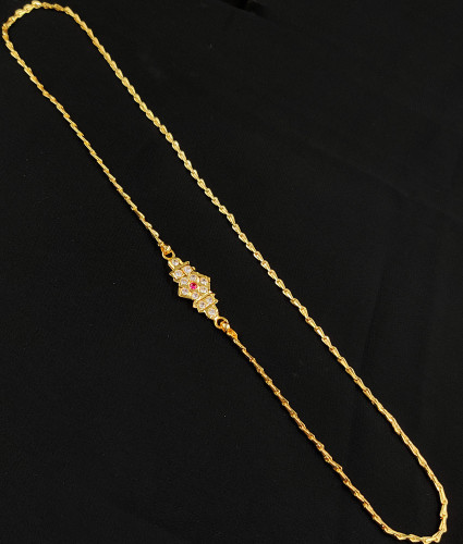 simple thali chain designs