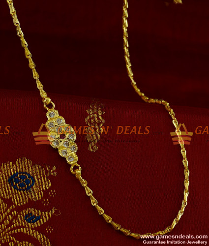 Daily Wear Gothuma Chain Thali Design