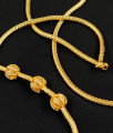 MCH084 - Traditional Zircon Stone Mogappu Chain Imitation Jewelry Online