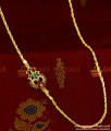 Guarantee Daily Wear Gold Plated AD Stone Mogappu Wheat Chain MCH088