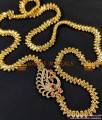 White Stone Peacock Mugappu Chain Design Buy Online MCH096