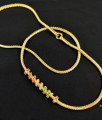 Beautiful Round Mugappu Design Chain For Married Women MCH107 Beautiful Round Mugappu Design Chain For Married Women MCH107