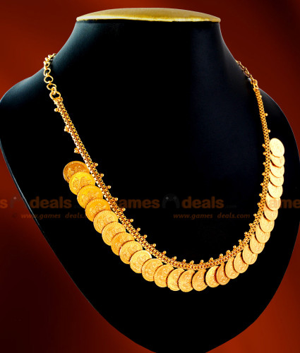 Lakshmi Kasu Malai Design Necklace