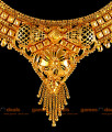 NCKN24 - Gold Plated Jewellery Traditional Chidambaram Choker Necklace Online Shopping