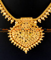 NCKN40 - Exculsive Party Wear 24ct Pure Gold Plated Kerala Beaded Necklace NCKN40 - Exculsive Party Wear 24ct Pure Gold Plated Kerala Beaded Necklace