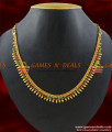 NCKN167 - Gold Plated Traditional Mullaipoo Malai Choker Stone Necklace NCKN167 - Gold Plated Traditional Mullaipoo Malai Choker Stone Necklace
