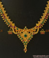 NCKN209 - Gold Plated South Indian Ruby Emerald Stone Imitation Necklace NCKN209 - Gold Plated South Indian Ruby Emerald Stone Imitation Necklace