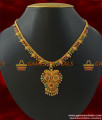 NCKN210 - South Indian Semi Precious AD Stone Trendy Dollar Necklace Online