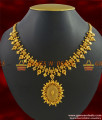 NCKN266 - Trendy Latest Gold Like Imitation Necklace Antique Design Jewelry Online NCKN266 - Trendy Latest Gold Like Imitation Necklace Antique Design Jewelry Online