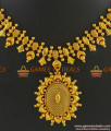 NCKN266 - Trendy Latest Gold Like Imitation Necklace Antique Design Jewelry Online