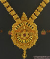 NCKN268 - Guarantee Imitation Grand Kerala Net Necklace Ruby Stone Dollar Online
