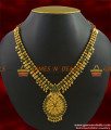 NCKN300 - Semi Precious Stone Dollar With Trendy Leaf Design Kerala Necklace